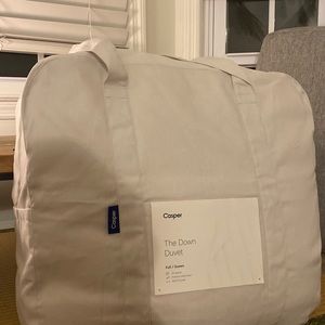 Casper Full Queen Down Duvet Blanket 600 Fill